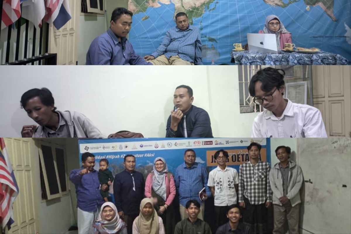 Aktivis Peneleh Mulai Mendaras Karya Magnum Opus HOS Tjokroaminoto "Memeriksai Alam Kebenaran"